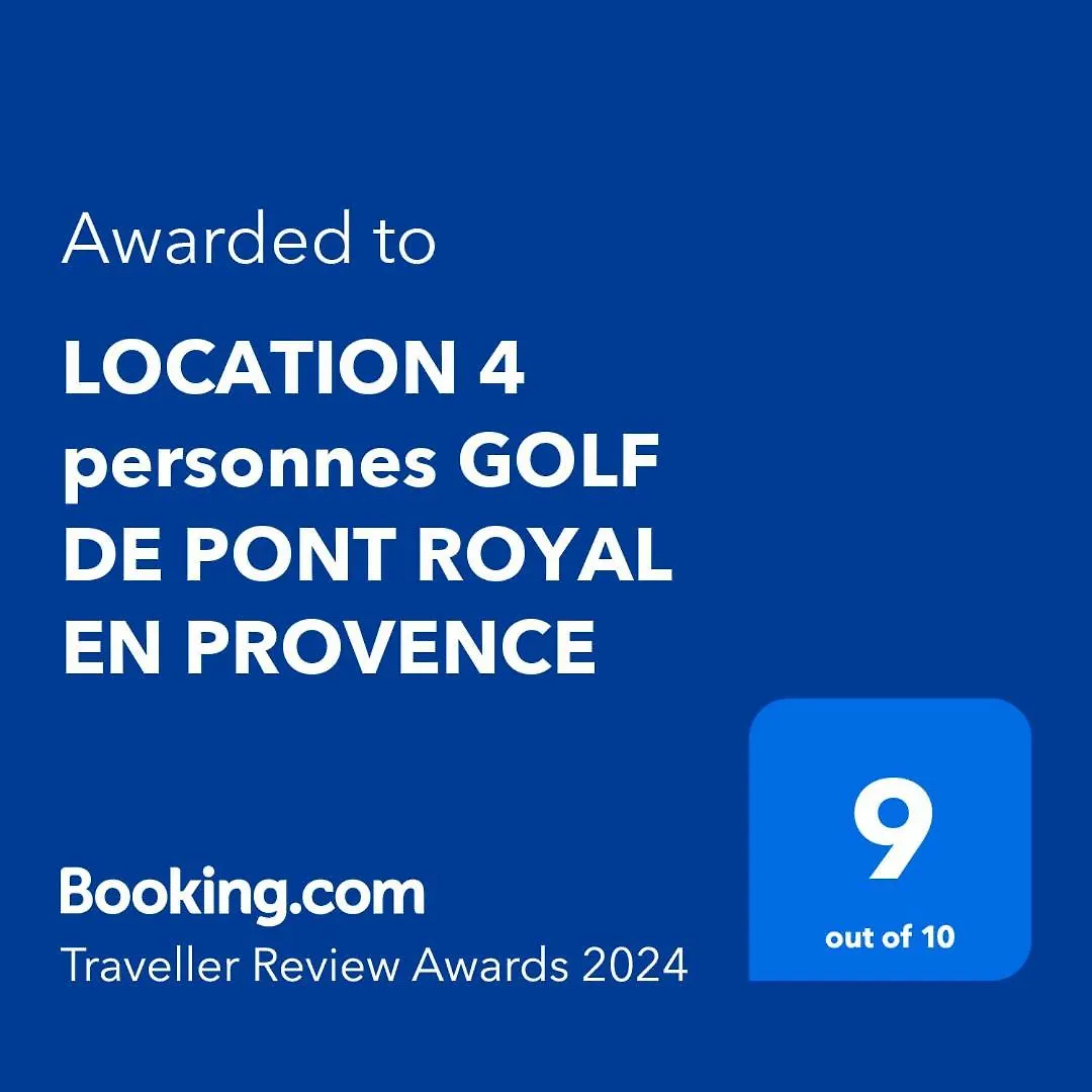 Location 4 Personnes Golf De Pont Royal En Provence Apartment Mallemort France